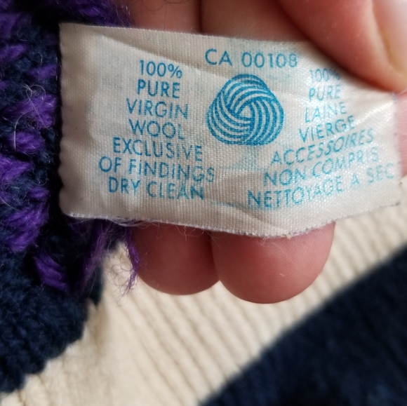 🇨🇦 Vintage AARDVARK 100% Wool Beanie Toque - Picture 7 of 9